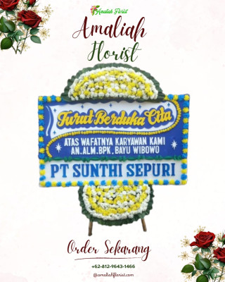 Papan Bunga Duka di Sagulung Kota