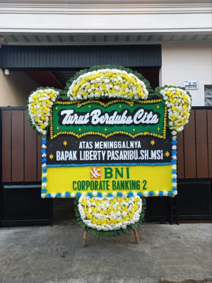 Papan Bunga Duka di Sagulung Kota