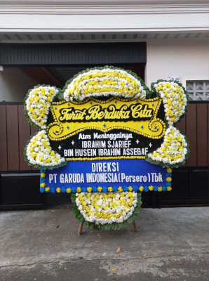 Papan Bunga Duka di Sagulung Kota