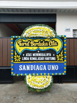 Papan Bunga Duka di Sagulung Kota