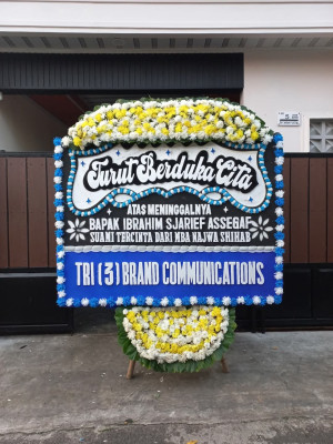 Papan Bunga Duka di Sagulung Kota